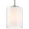 Access Lighting Seville, Pendant, Brushed Steel Finish, Clear Opal Glass 28109-BS/CLOP - alternate 5
